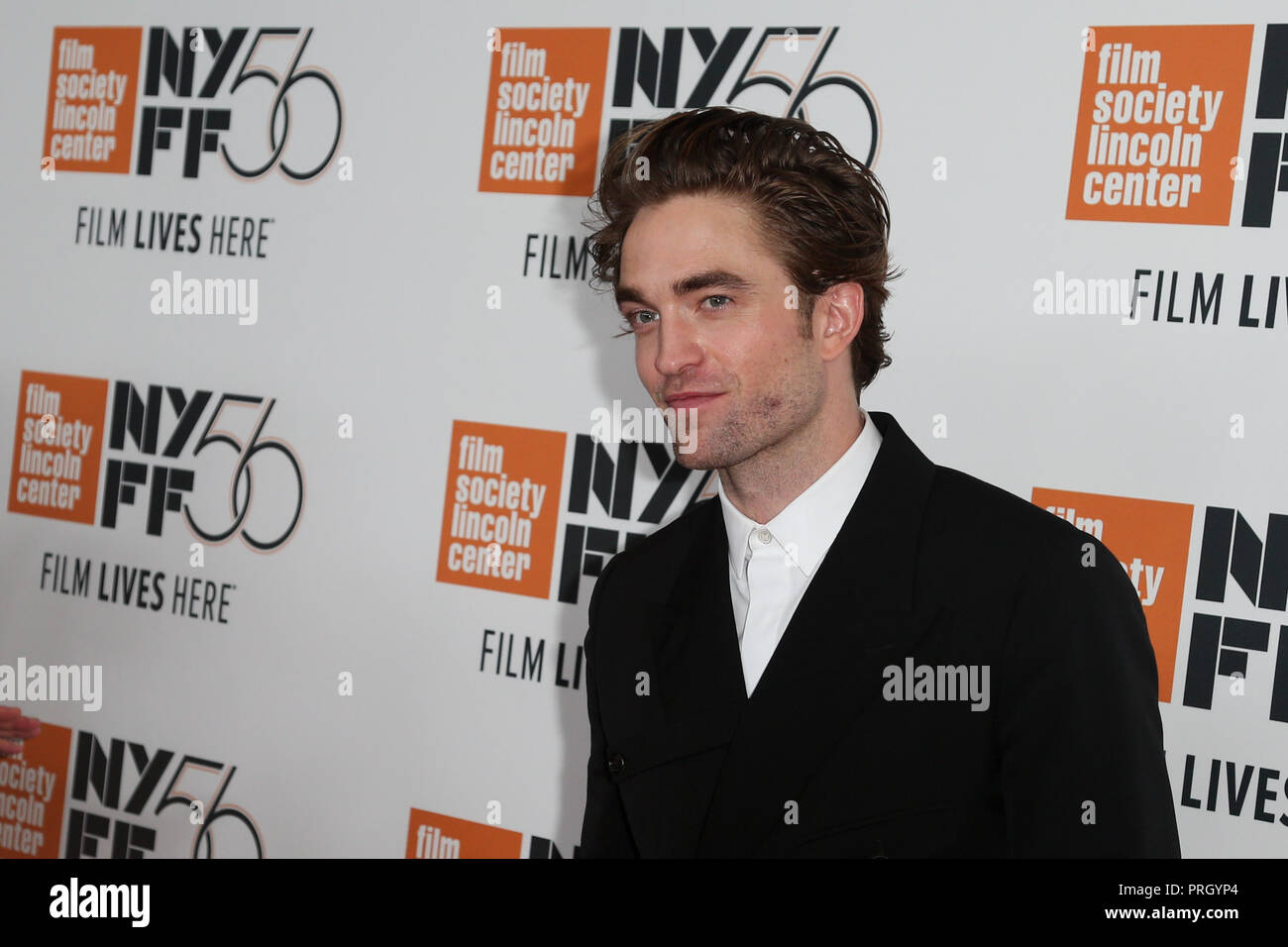 New York, Stati Uniti. 02oct, 2018. NEW YORK - Ott 2: attore Robert Pattinson assiste il 'High Life' premiere a Alice Tully Hall il 2 ottobre, 2018 nella città di New York. Credito: la foto di accesso/Alamy Live News Foto Stock
