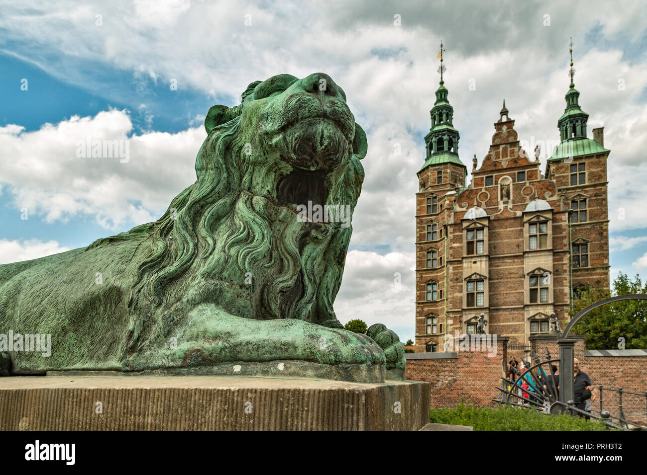 Il Castello di Rosenborg a Copenaghen Foto Stock