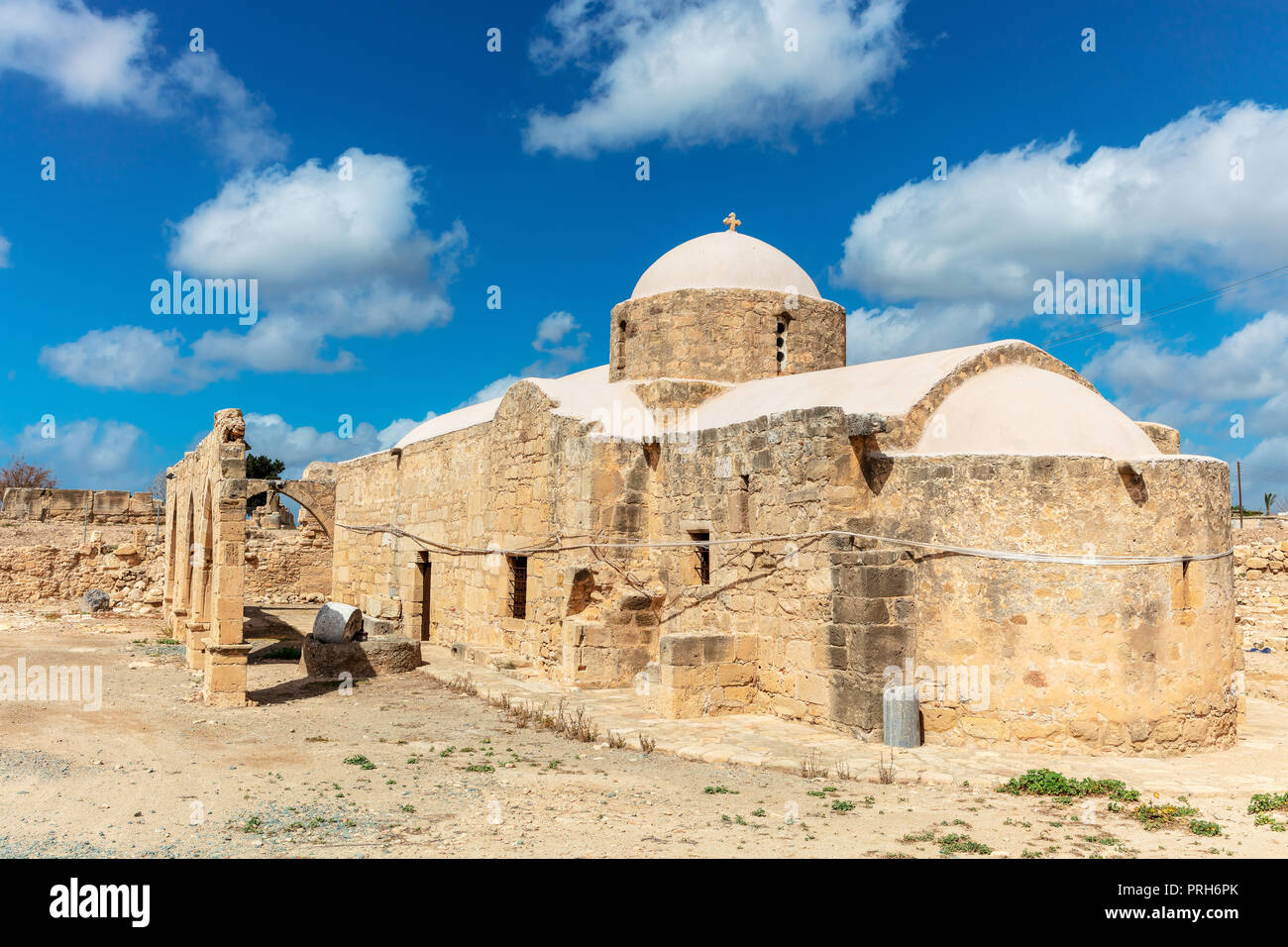 Xii secolo la chiesa di Panagia Odigitria (Guida di Beata Vergine Maria) di Cipro. Foto Stock