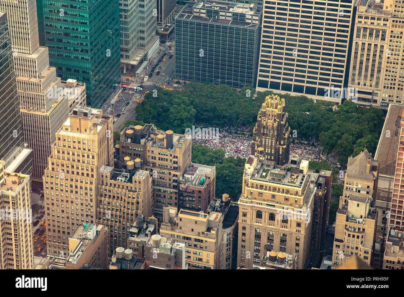 Vista aerea di new york city immagini e fotografie stock ad alta