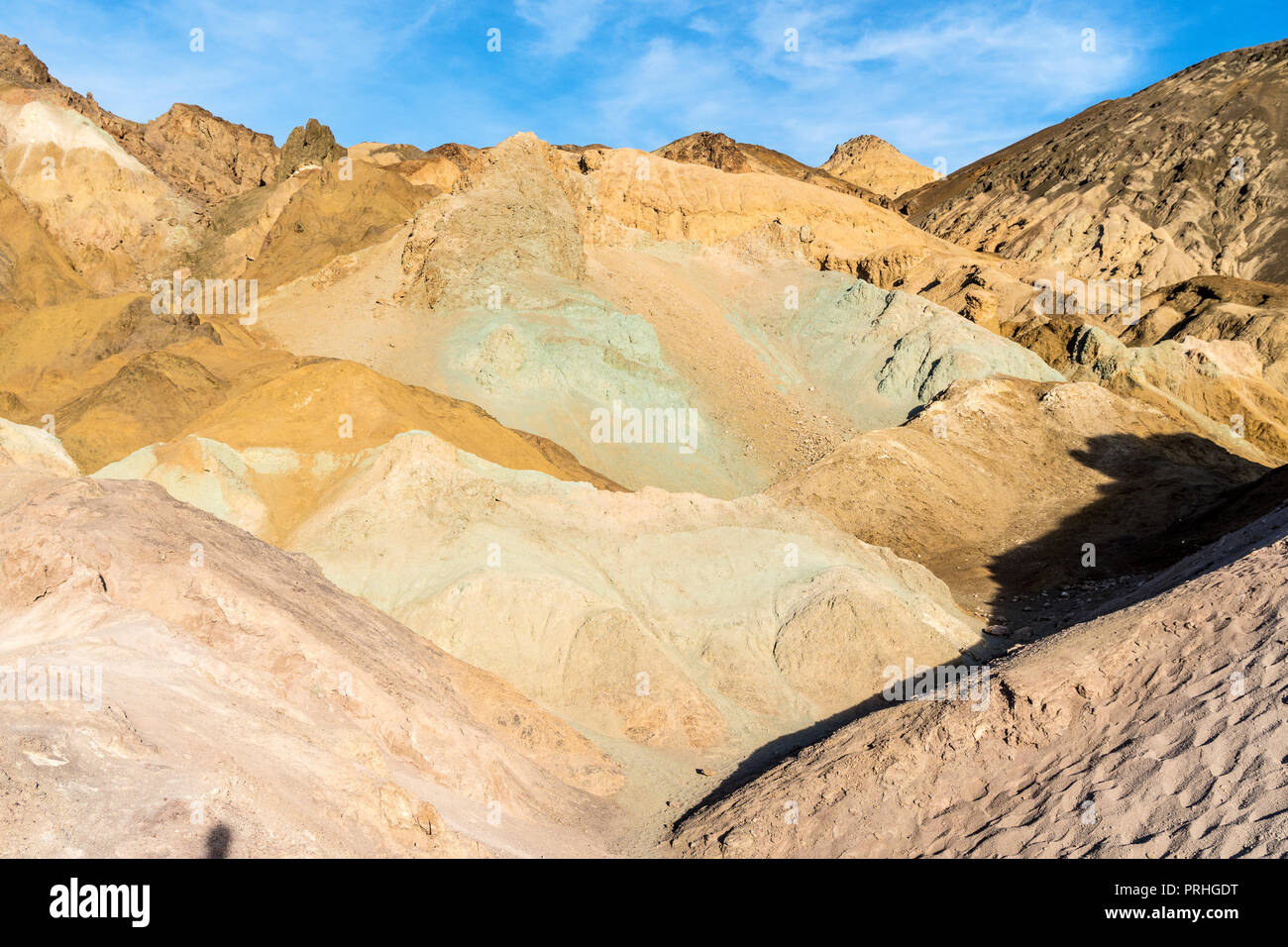 Artisti tavolozza, Parco Nazionale della Valle della Morte, California Foto Stock