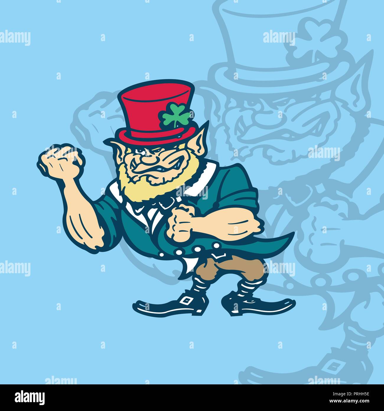 Il vecchio uomo di america usa personaggio dei fumetti cartoon illustrazione vettoriale Illustrazione Vettoriale