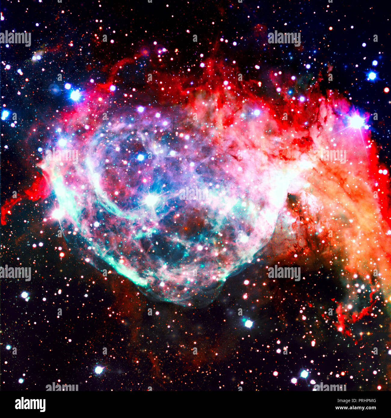 Incredibile nebulosa nello spazio profondo Foto Stock