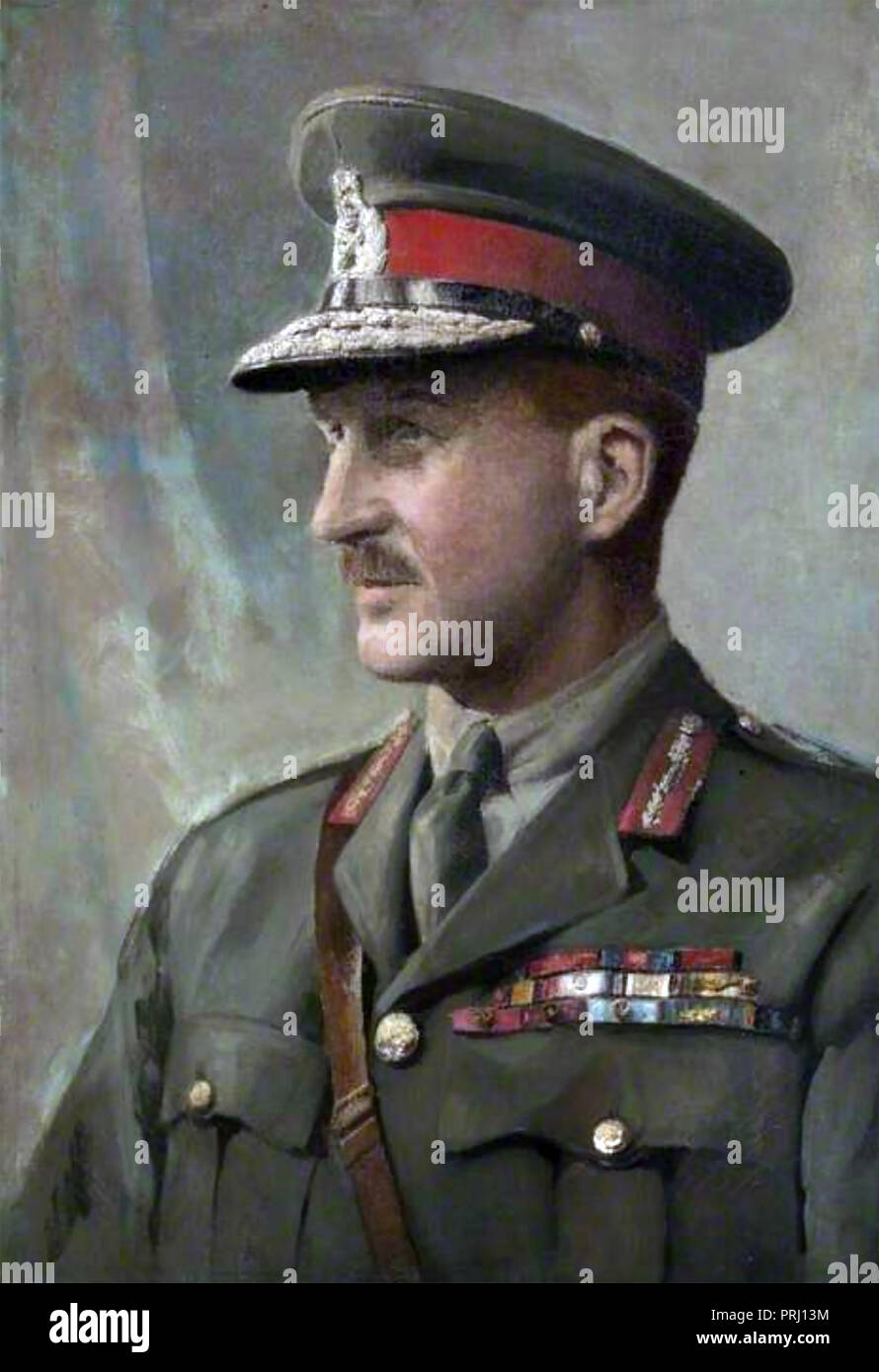 JOHN DILL (1881-1944) Senior ufficiale dell'Esercito britannico Foto Stock