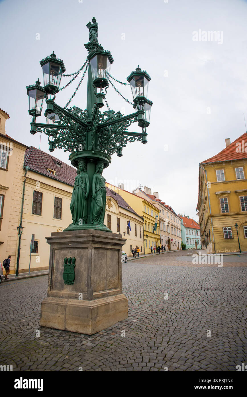 Città vecchia di Praga Foto Stock