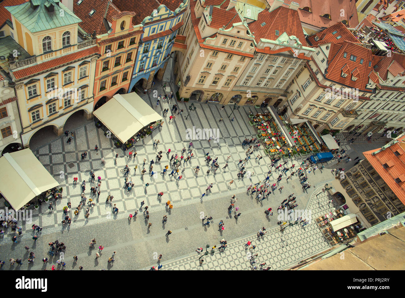 Città vecchia di Praga Foto Stock