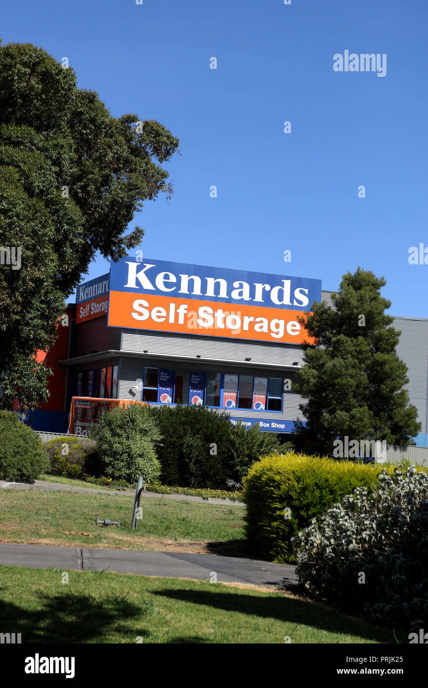 Kennards Self Storage in Melbourne Australia Foto Stock
