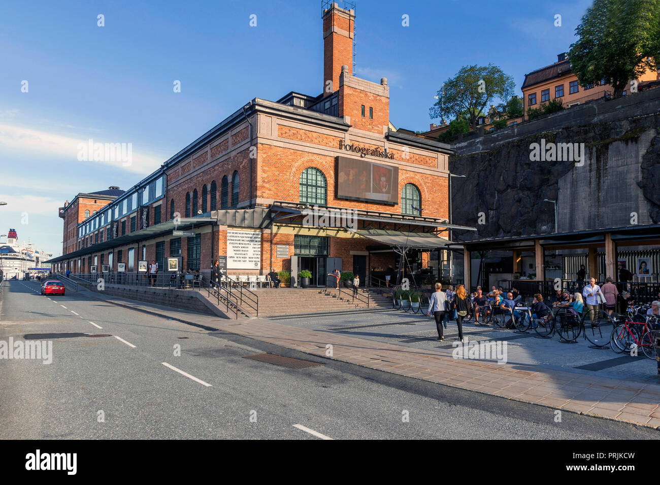 Fotografiska, Museo della Fotografia, Stoccolma, Svezia Foto Stock