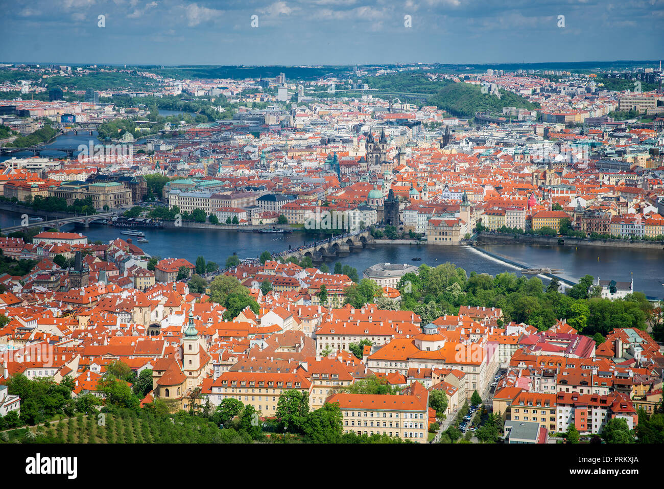 Città vecchia di Praga Foto Stock