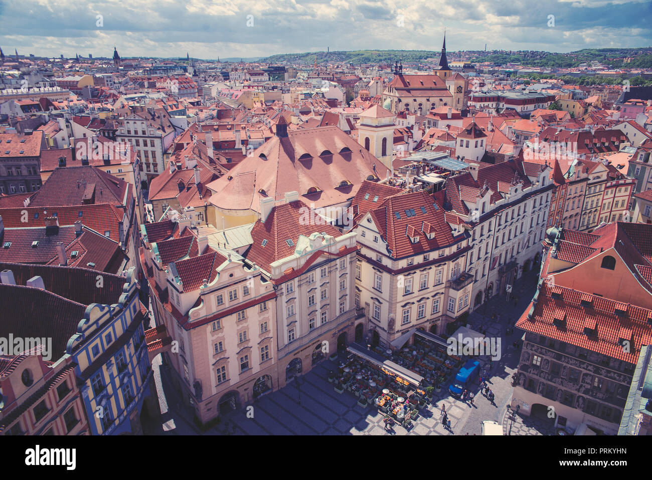 Città vecchia di Praga Foto Stock