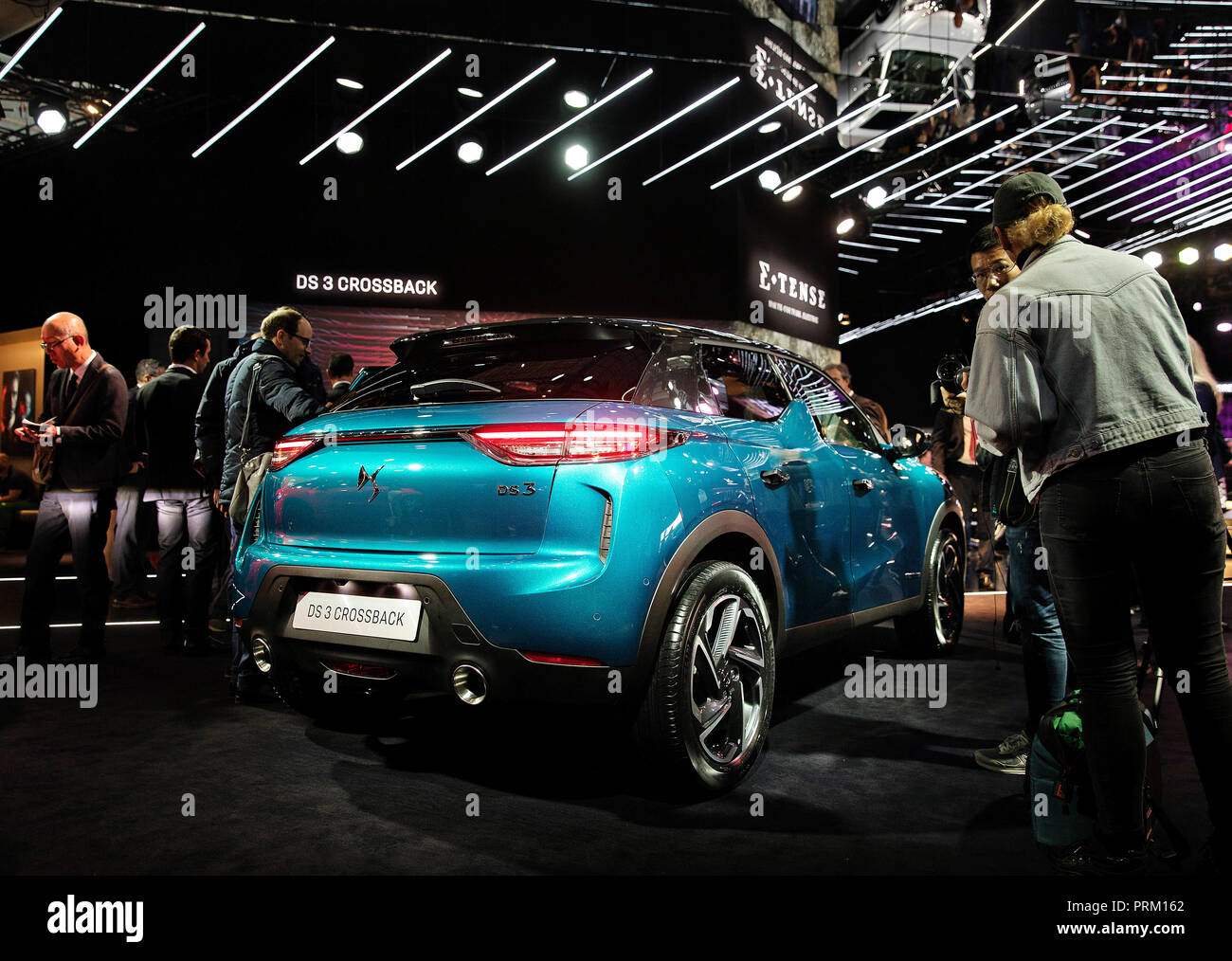 DS3 Crossback durante la seconda giornata internazionale di Parigi al Motorshow il Mercoledì, 3 ottobre 2018 a Parigi, Francia. (CTK foto/Petr Mlch) Foto Stock