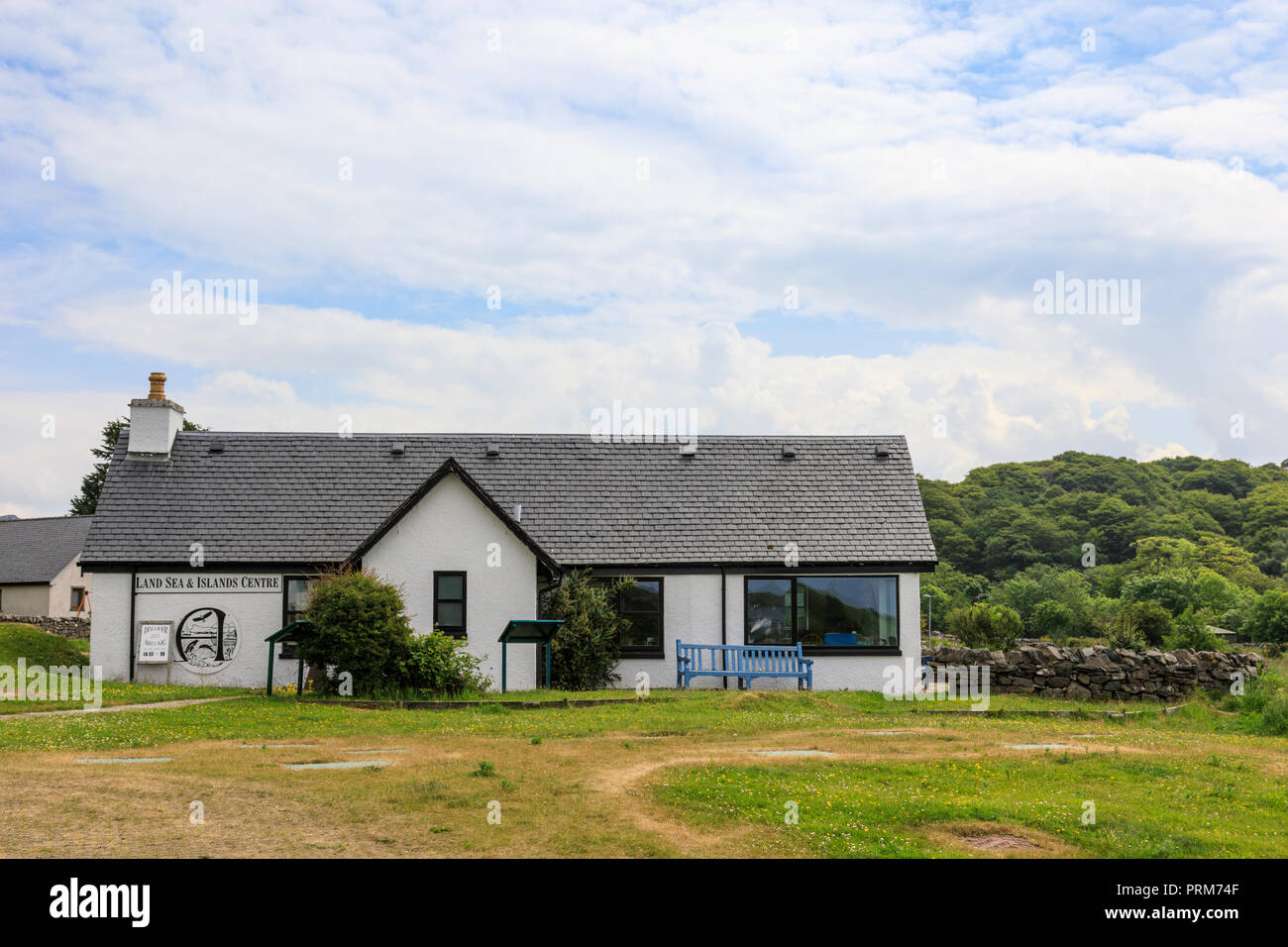 La terra, il mare e le isole centro, Arisaig, Scozia Foto Stock