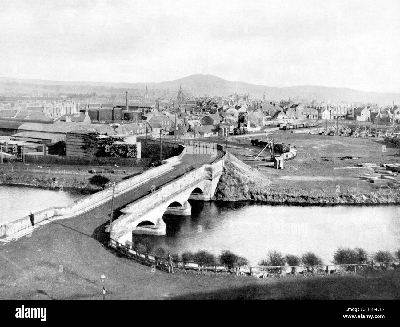 Leven inizio novecento Foto Stock