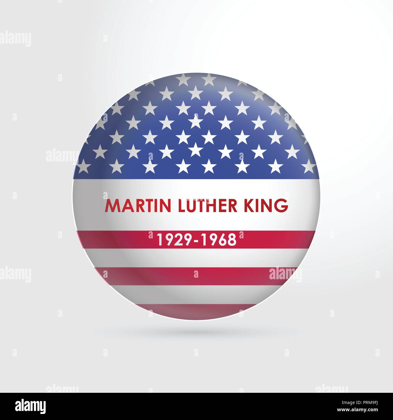 Felice di Martin Luther King giorno vettore di design Illustrazione Vettoriale