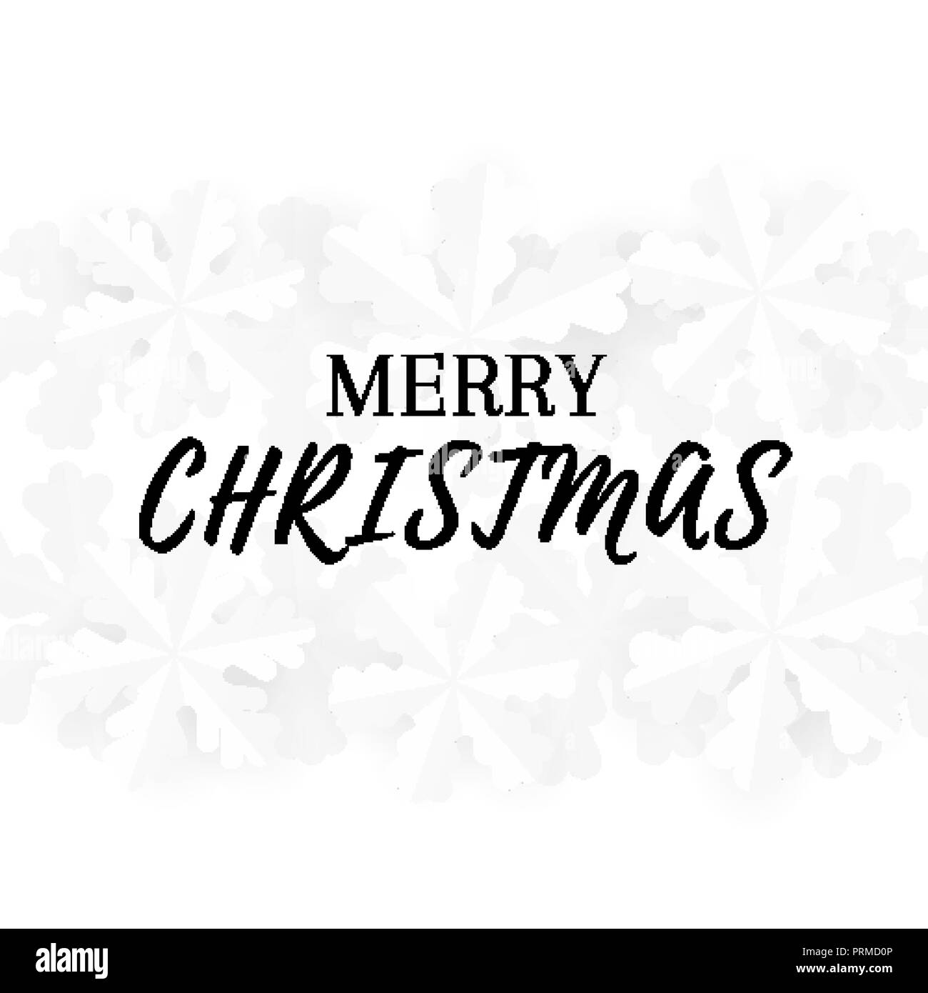 Buon Natale inverno congratulazioni modello di scheda per la progettazione Illustrazione Vettoriale