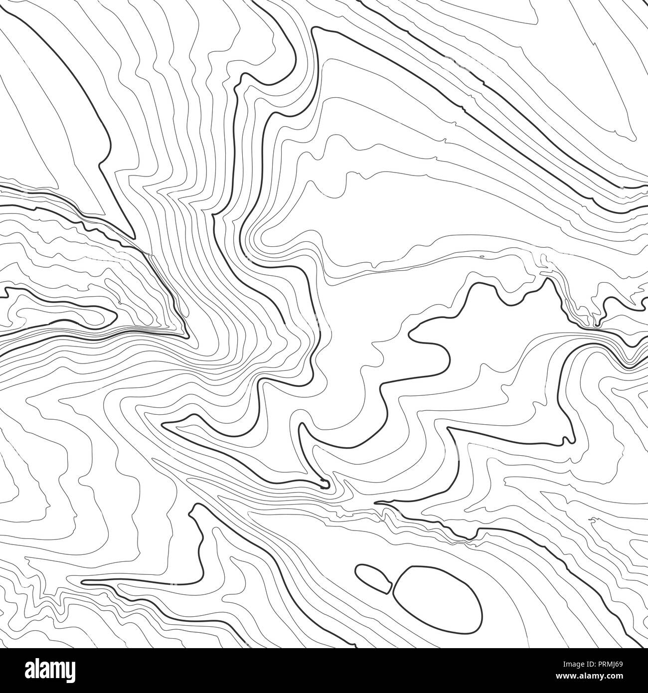 Mappa topografica concetto di sfondo con spazio per la copia. Topografia delle linee di contorno di arte , montagna sentiero escursionistico , vettore forma design. Generate dal computer . Illustrazione Vettoriale
