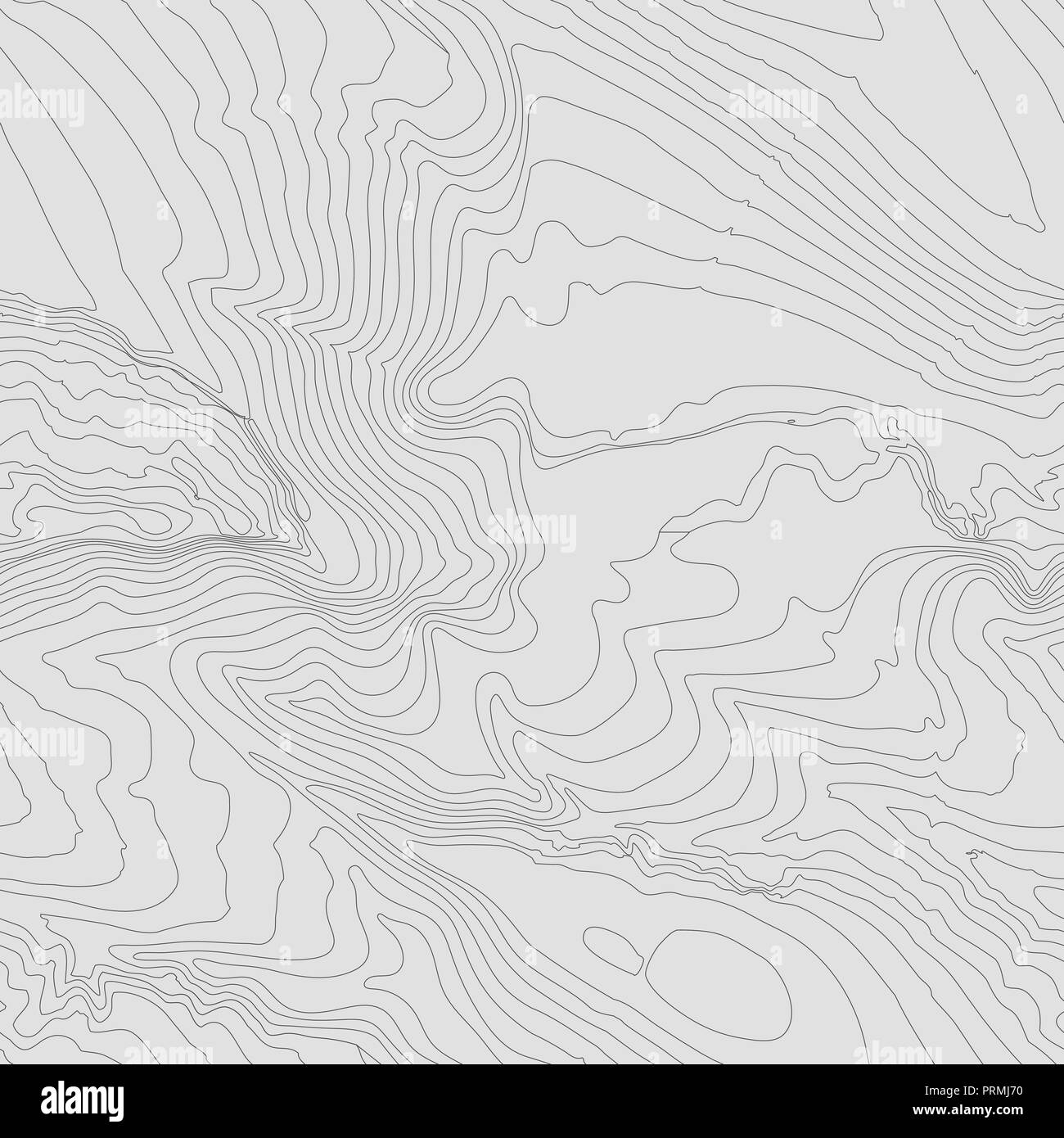 Mappa topografica concetto di sfondo con spazio per la copia. Topografia delle linee di contorno di arte , montagna sentiero escursionistico , vettore forma design. Generate dal computer . Illustrazione Vettoriale