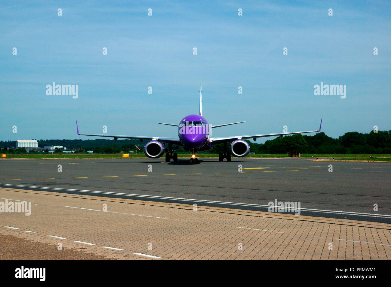 EMBRAER 195 G-FBEJ Foto Stock