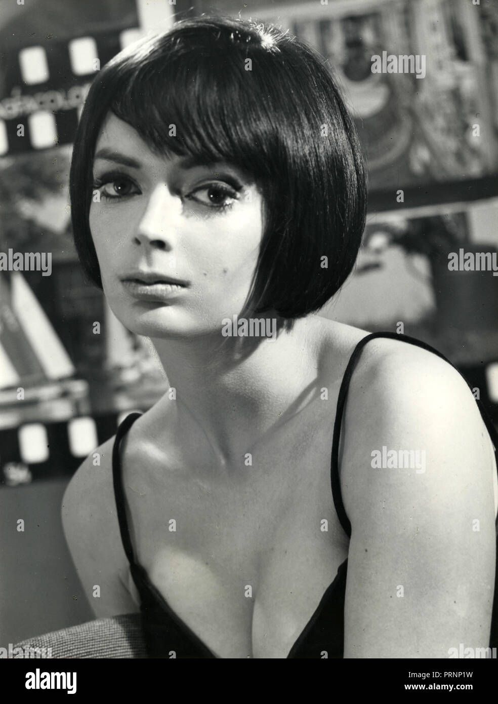 Film inglese attrice Barbara acciaio, 1960s Foto Stock