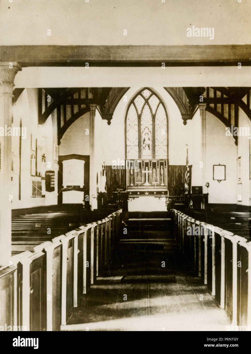 San Giacomo chiesa episcopale a Hyde Park, New York, Stati Uniti d'America 1939 Foto Stock