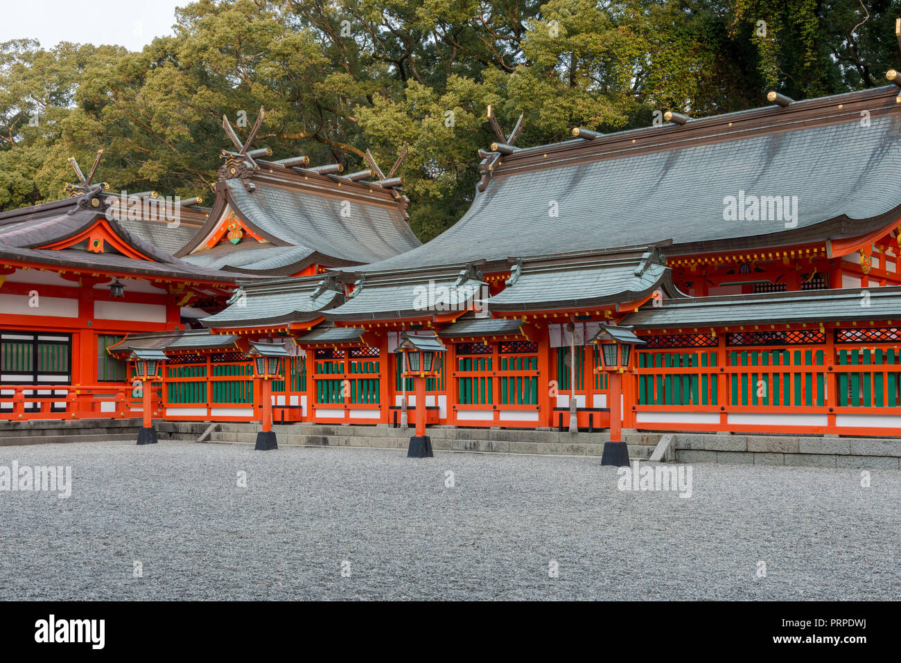 Kumano Hayatama Taisha Grand Santuario, Wakayama, Giappone Foto Stock