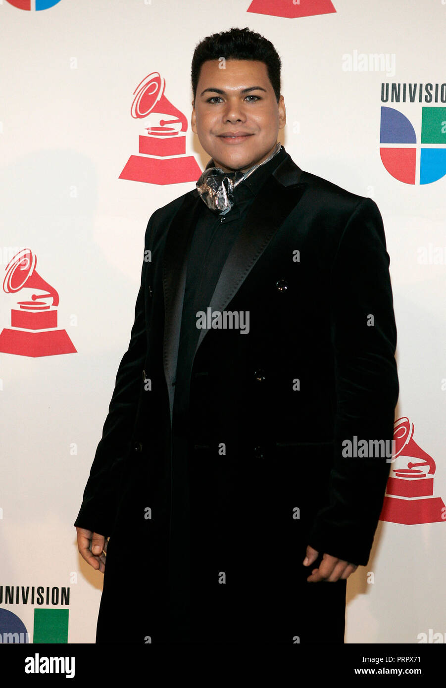 Victor Florencio arriva al 9° Latin Grammy Awards al Toyota Center di Houston, in Texas, il 13 novembre 2008. Foto Stock