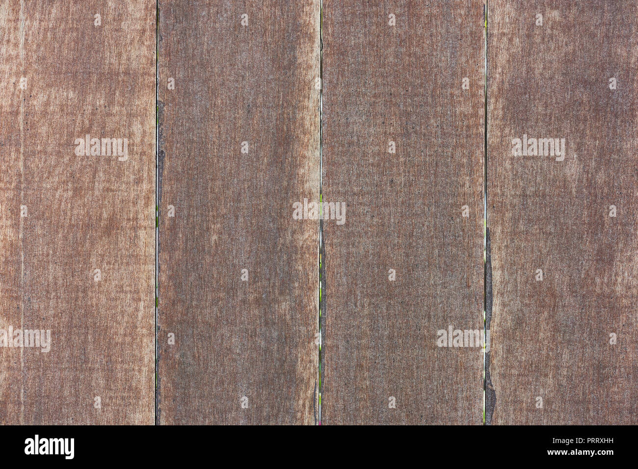 Vista ravvicinata di brown weathered sfondo di legno Foto Stock