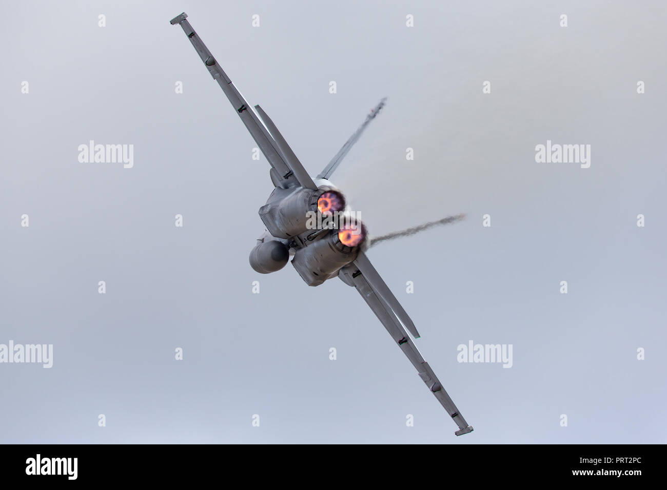 Royal Australian Air Force (RAAF) Boeing F/A-18F Super Hornet multirole fighter aircraft un44-222 basato a RAAF Amberley nel Queensland. Foto Stock