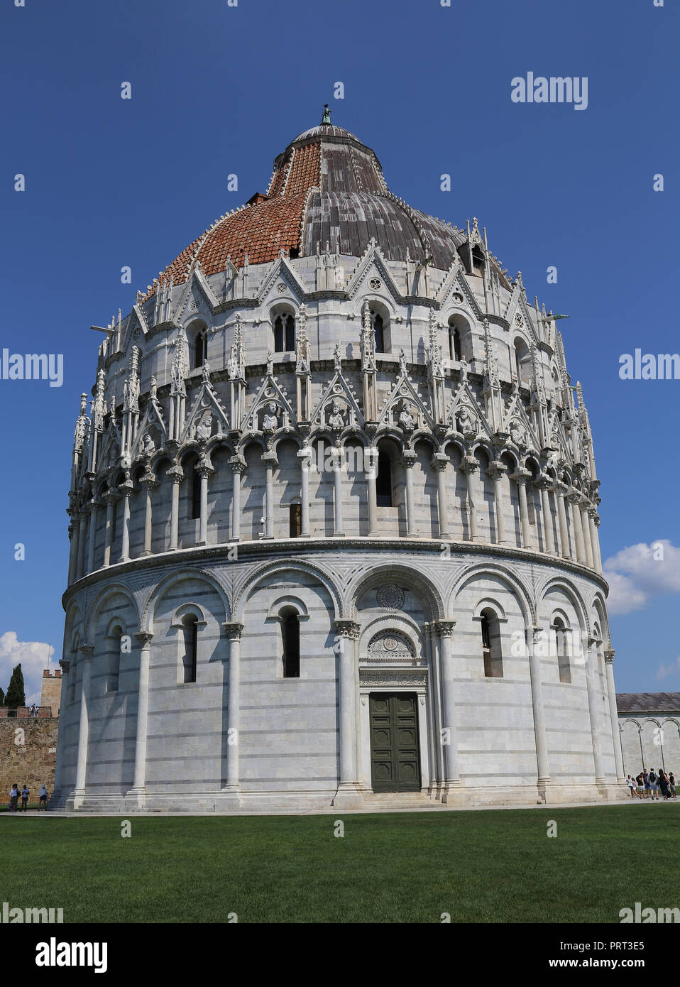 L'Italia. Pisa. Battistero. Xii secolo. Regione Toscana. Foto Stock
