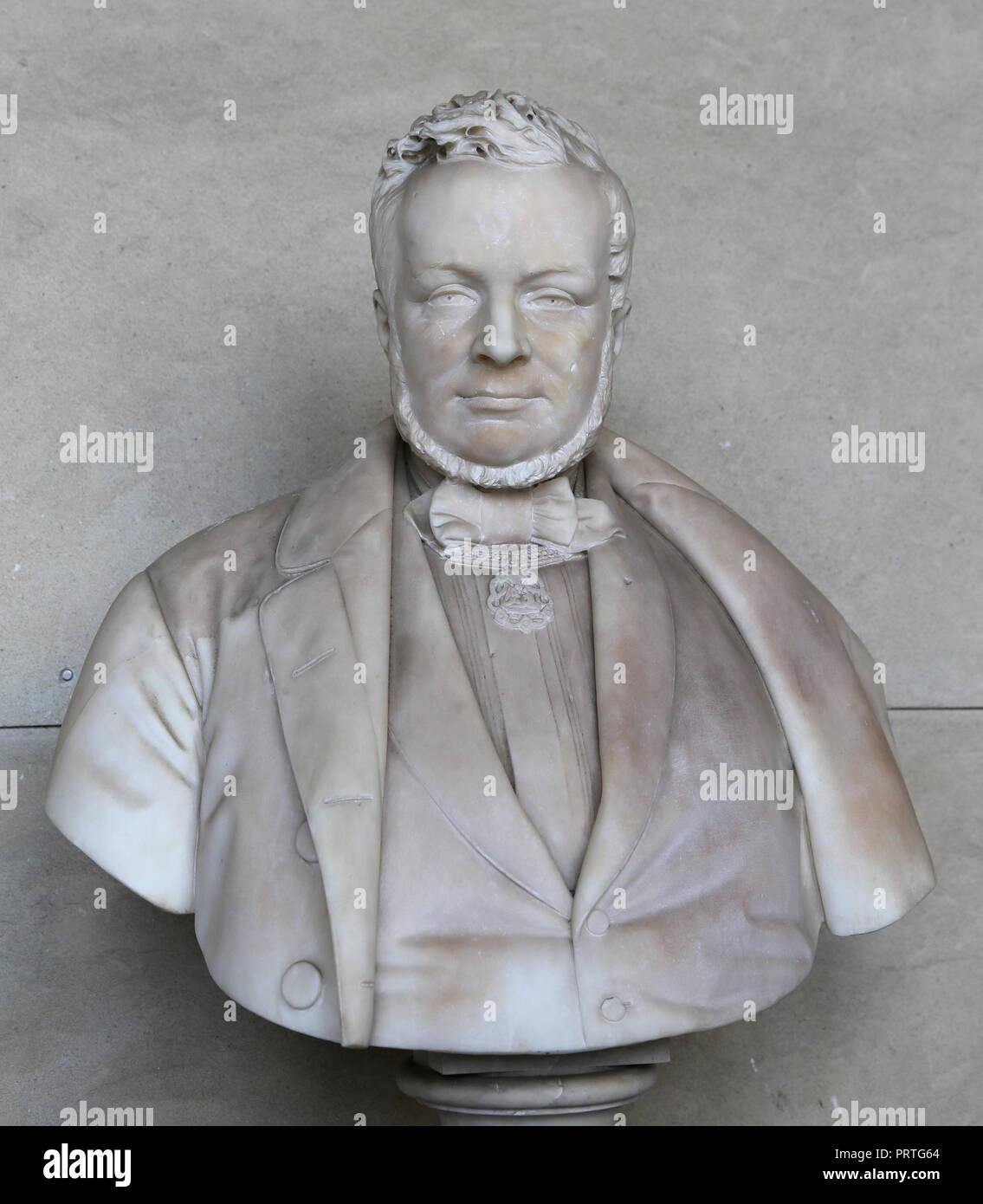 Cavour (1810-1861). Statista italiano e la figura dell'unificazione italiana. Primo Primer Ministre d'Italia. Statua. Campo Santo. Pisa. L'Italia. Foto Stock