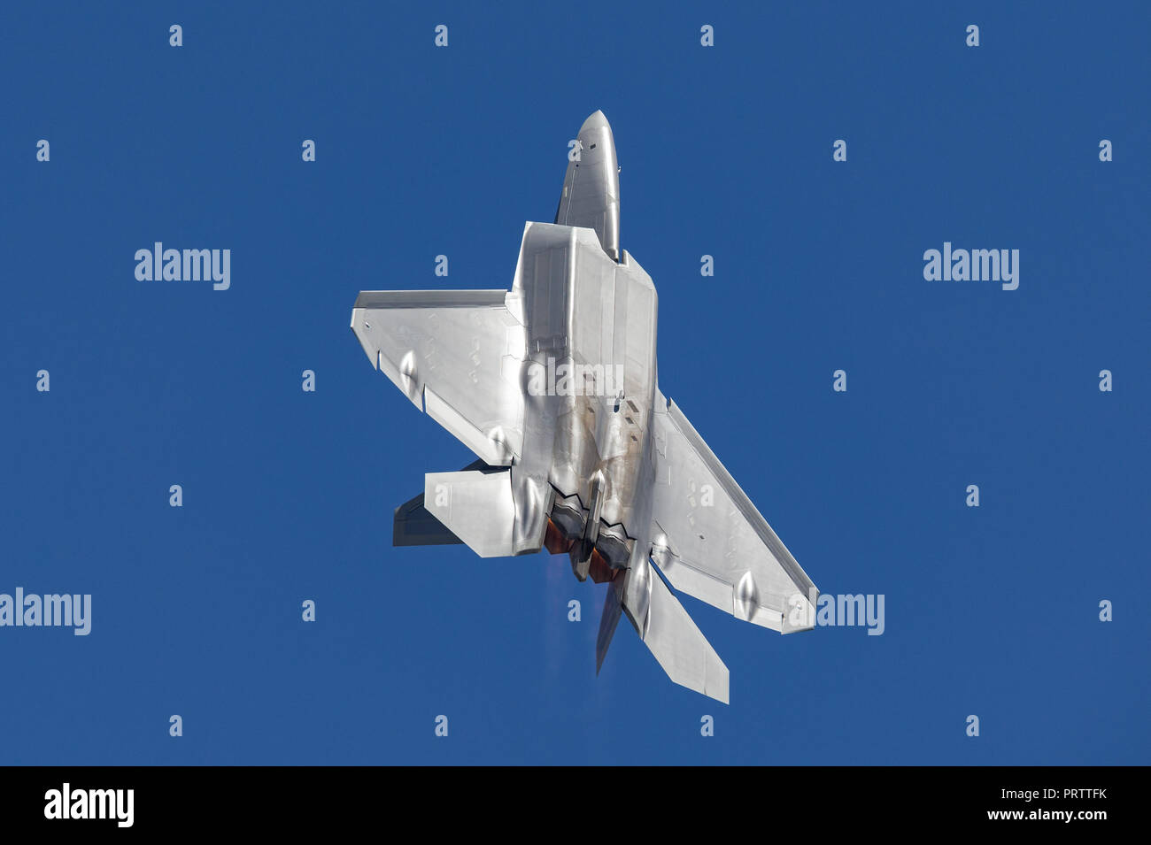 United States Air Force (USAF) Lockheed Martin F Raptor di quinta generazione, single-sedile, twin-motore, tattiche stealth Fighter Aircraft. Foto Stock