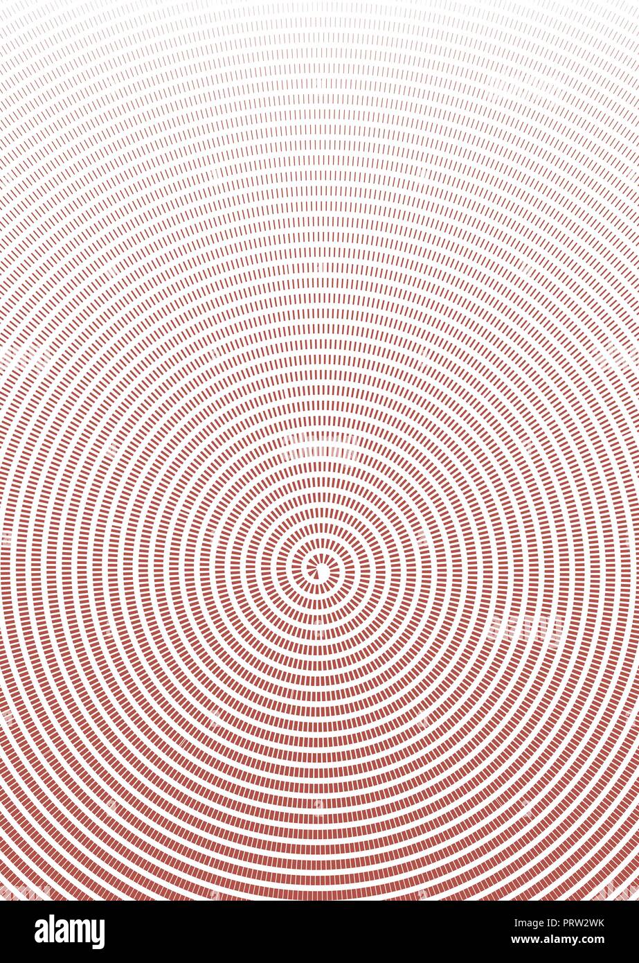 Sfondo astratto delle linee di diverso spessore, ritorto a spirale. Illustrazione Vettoriale
