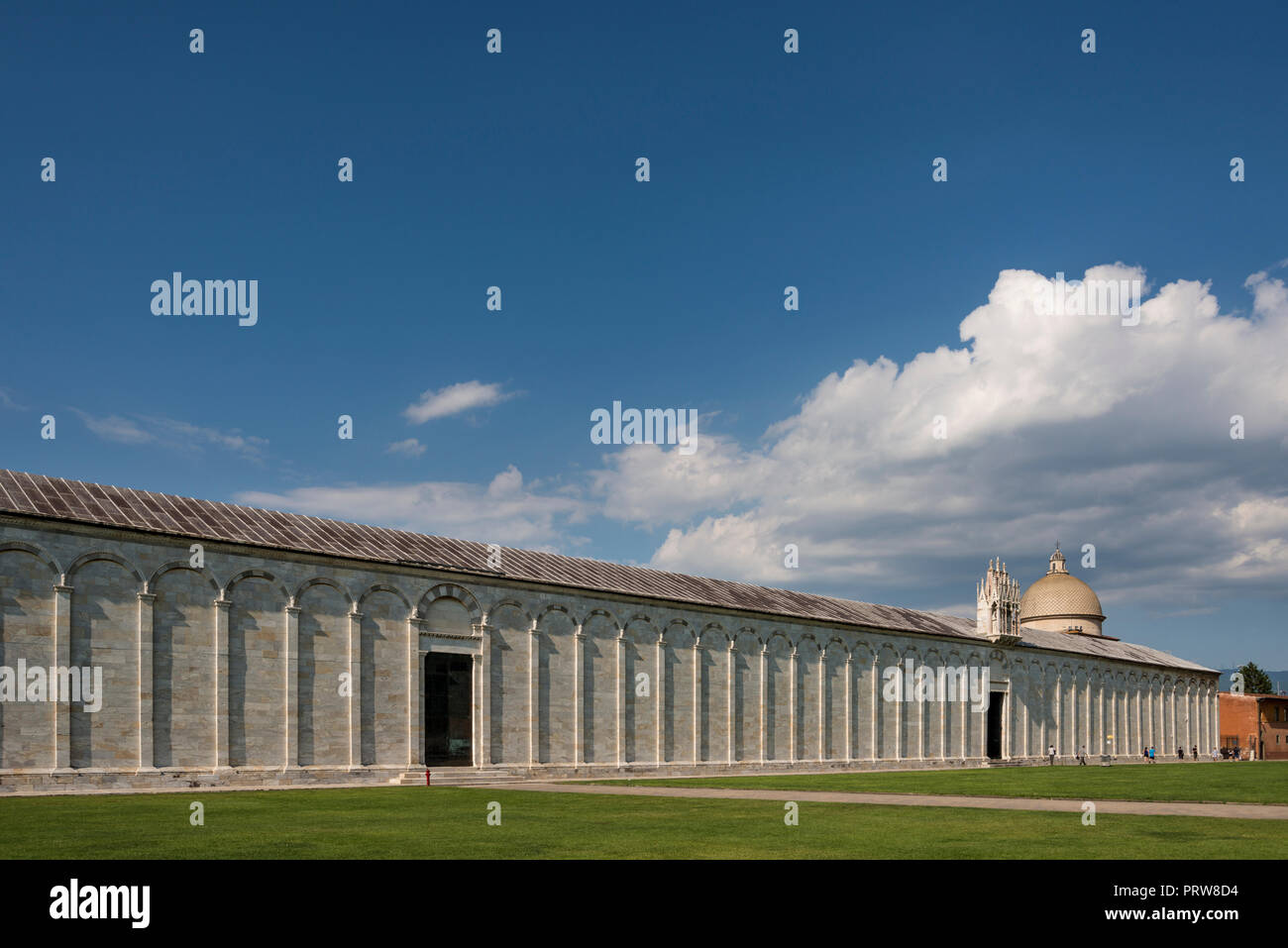 Il Camposanto monumentale cimitero (Pisa), Toscana, Italia Foto Stock