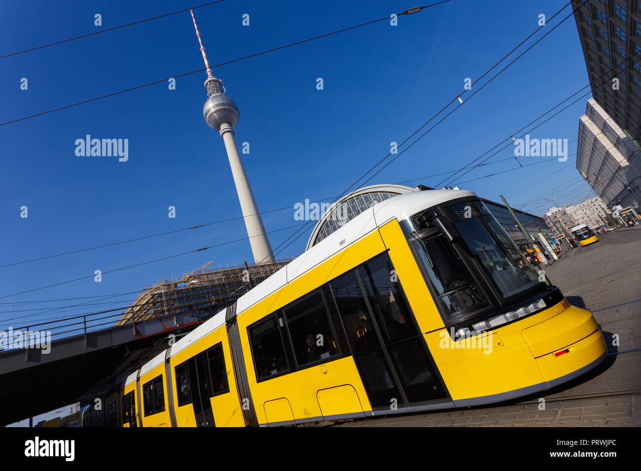 Trasporto Metro ban a Berlino Foto Stock