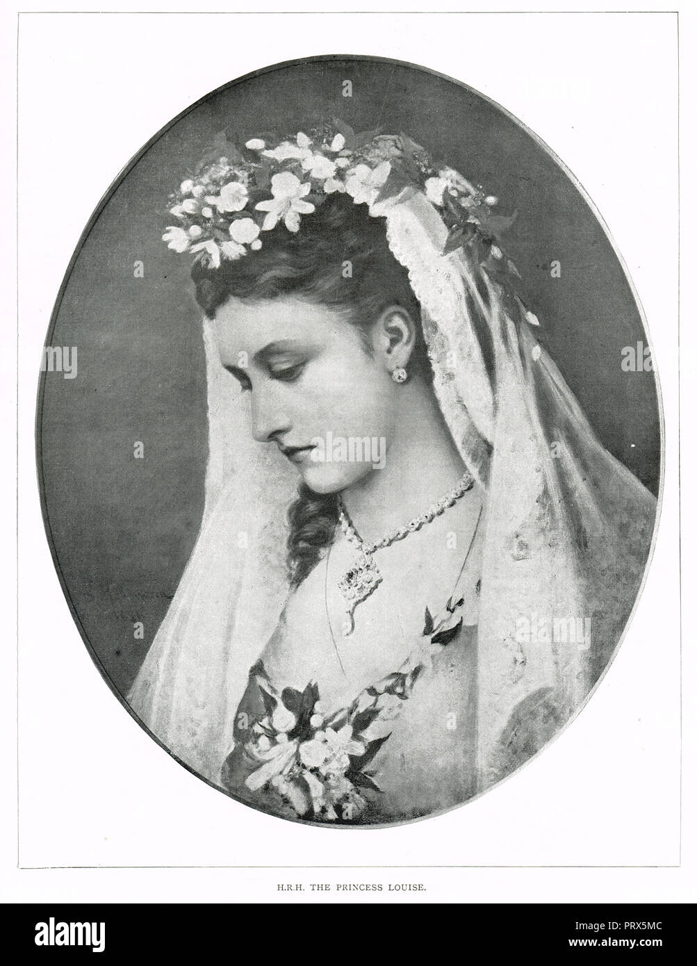 La principessa Louise, duchessa di Argyll, sesto figlio e la quarta figlia della Regina Vittoria e il Principe Albert Foto Stock