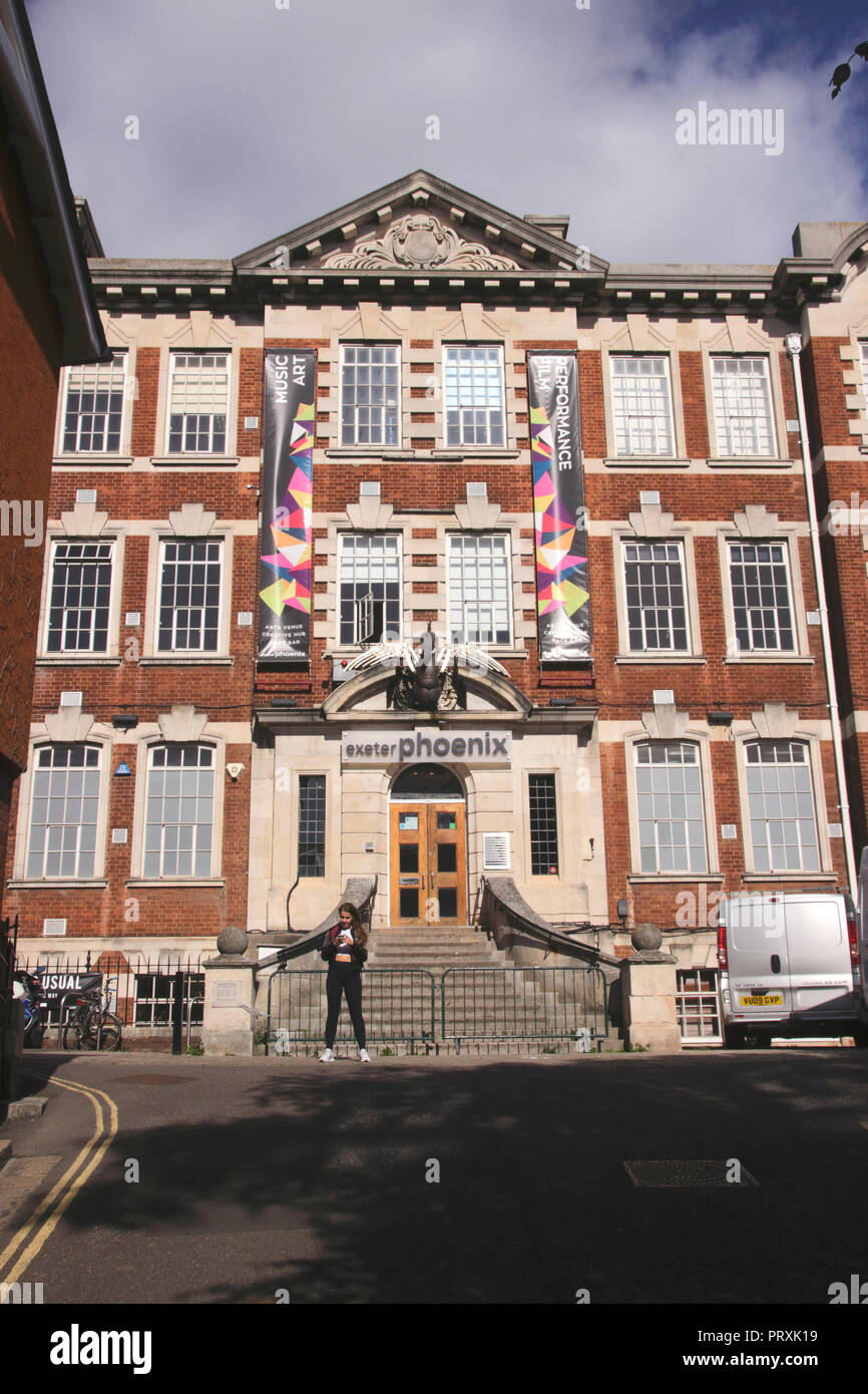 Exeter Phoenix Arts venue Exeter Devon Regno Unito Foto Stock