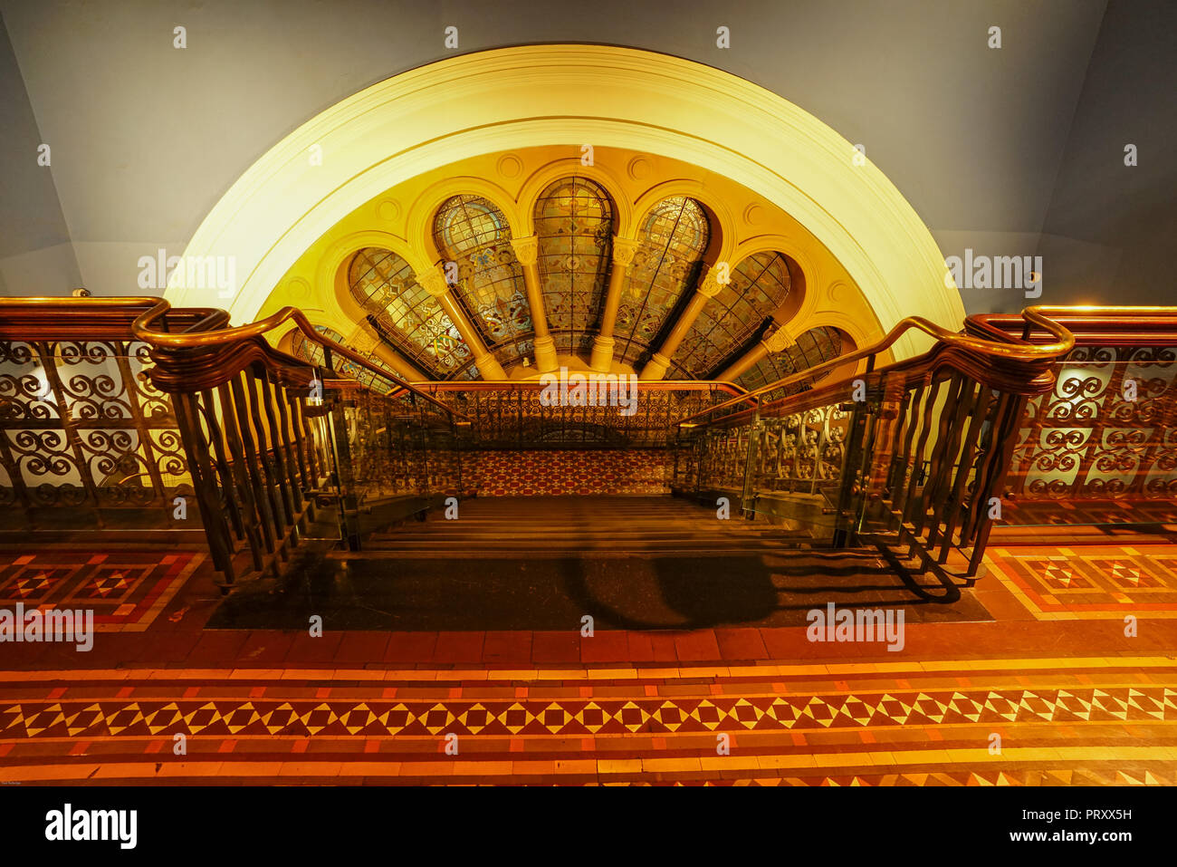 Sydney, il Queen Victoria Building è un centro commerciale nel cuore di sydney con molti negozi boutique. Foto Stock