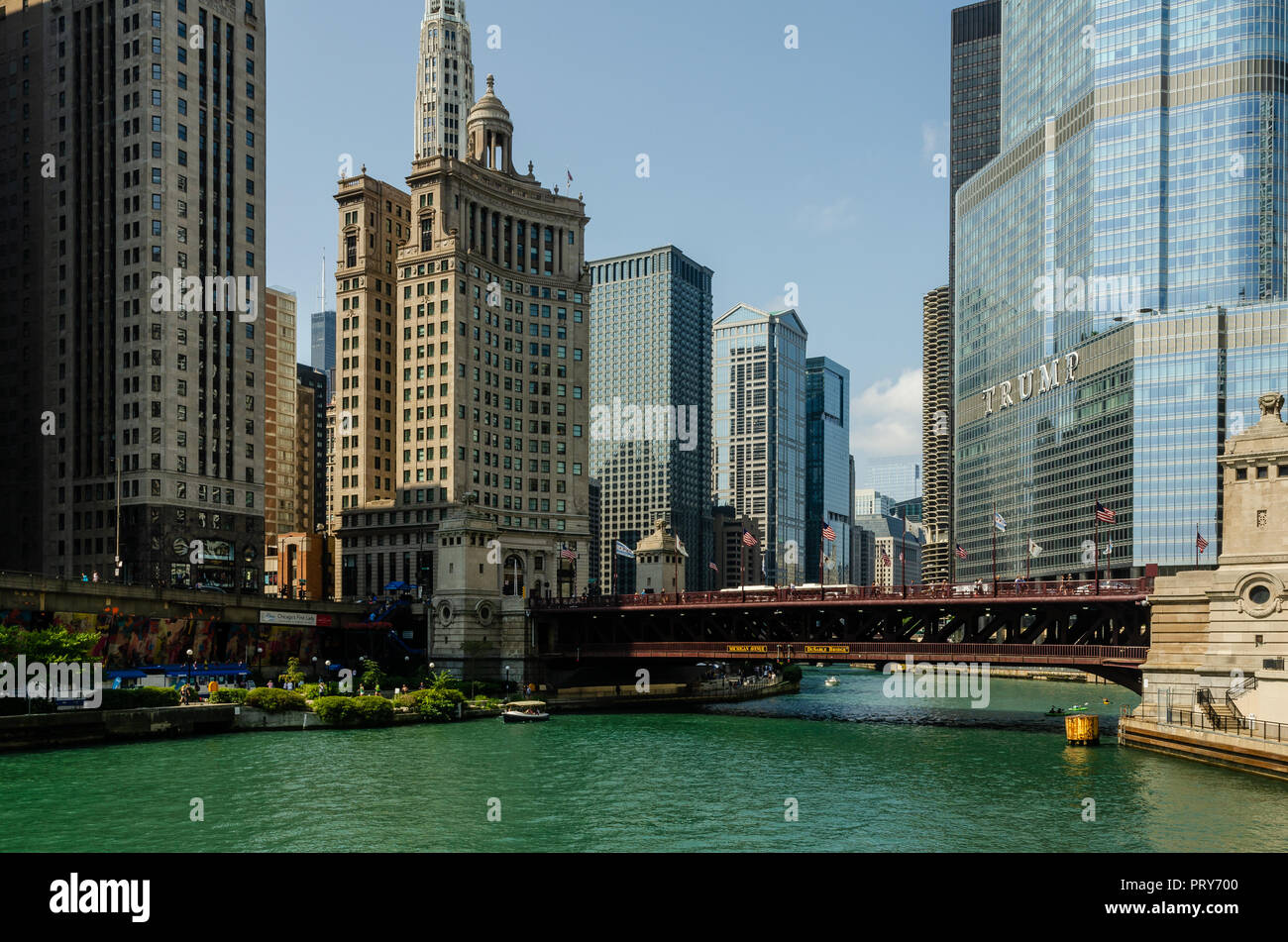 Londra edificio di garanzia a Chicago, Illinois, Stati Uniti d'America Foto Stock