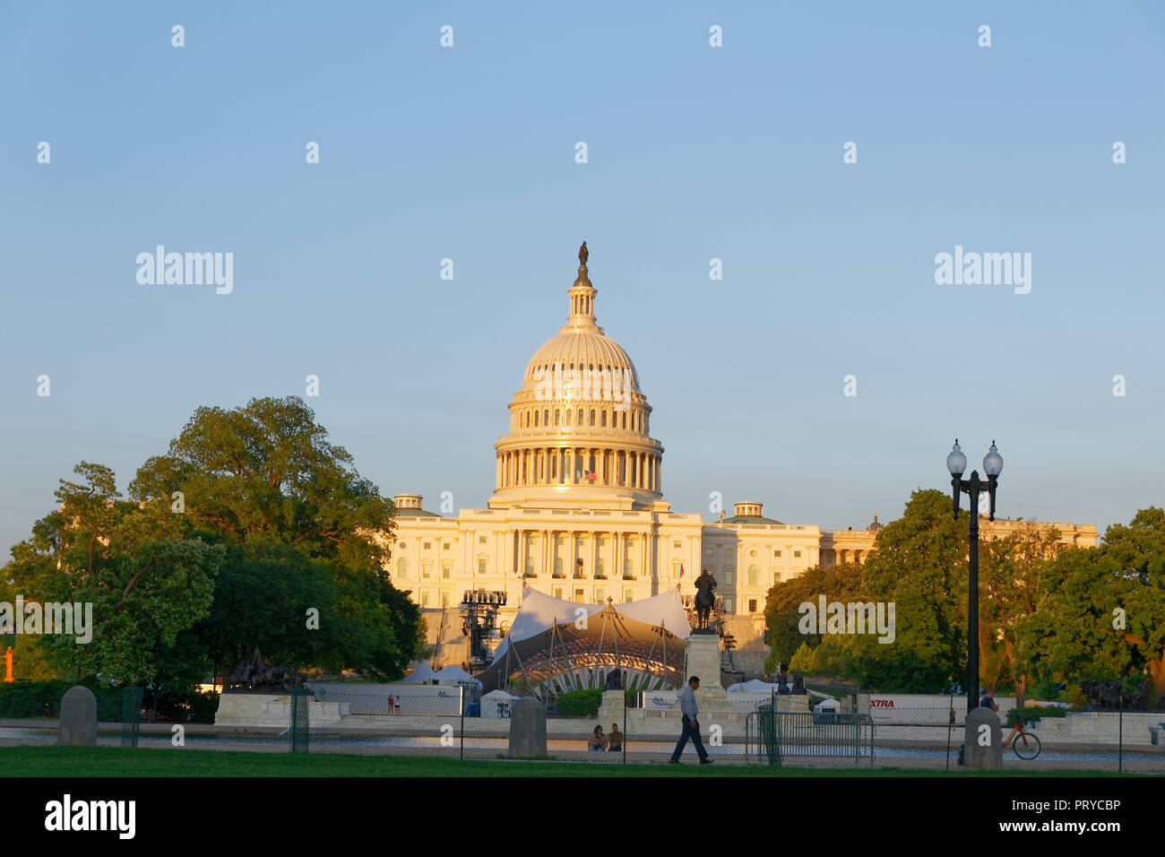 Washington DC, STATI UNITI D'AMERICA: 23 maggio 2018:un colpo statica del Campidoglio degli Stati Uniti. Foto Stock