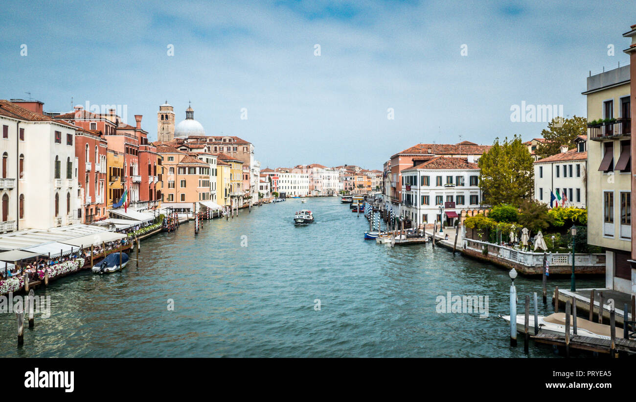 Canali di Venezia, Italia Foto Stock