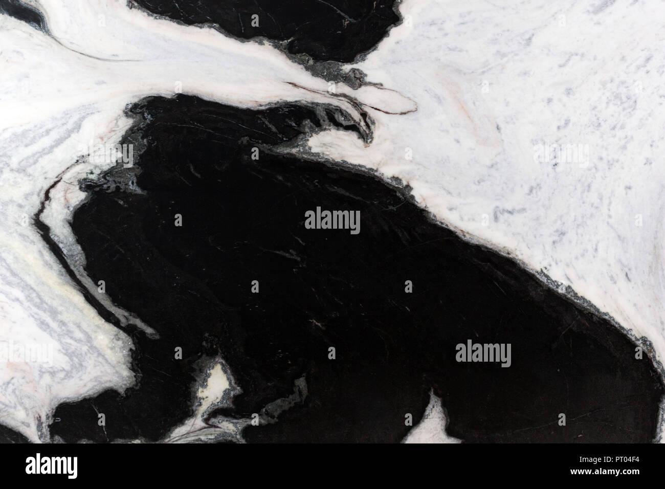 Close up della configurazione astratta. in bianco e nero, macro shot. Foto Stock