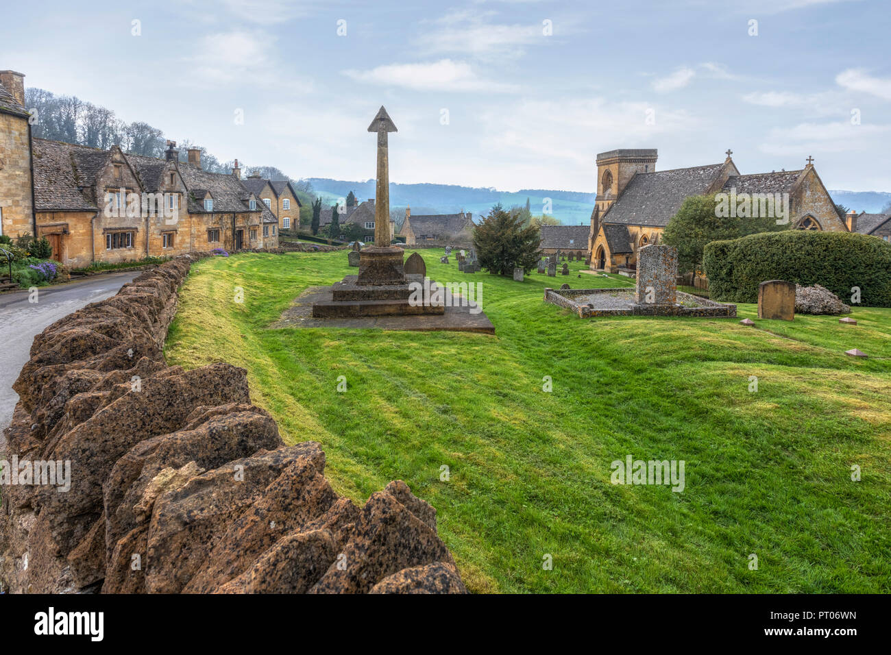 Snowshill, Cotswold, Gloucestershire, England, Regno Unito Foto Stock