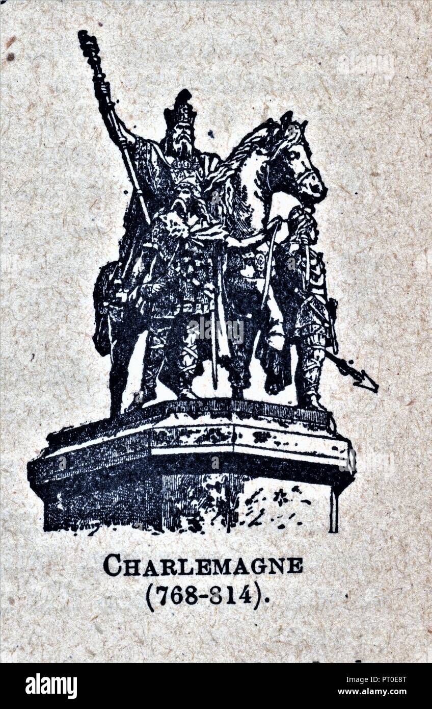 CARLO MAGNO Foto Stock