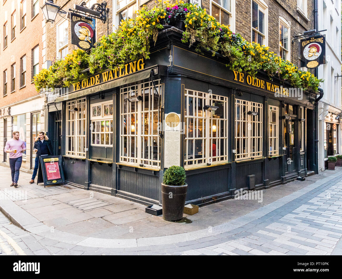 Una tipica vista in Londra Foto Stock