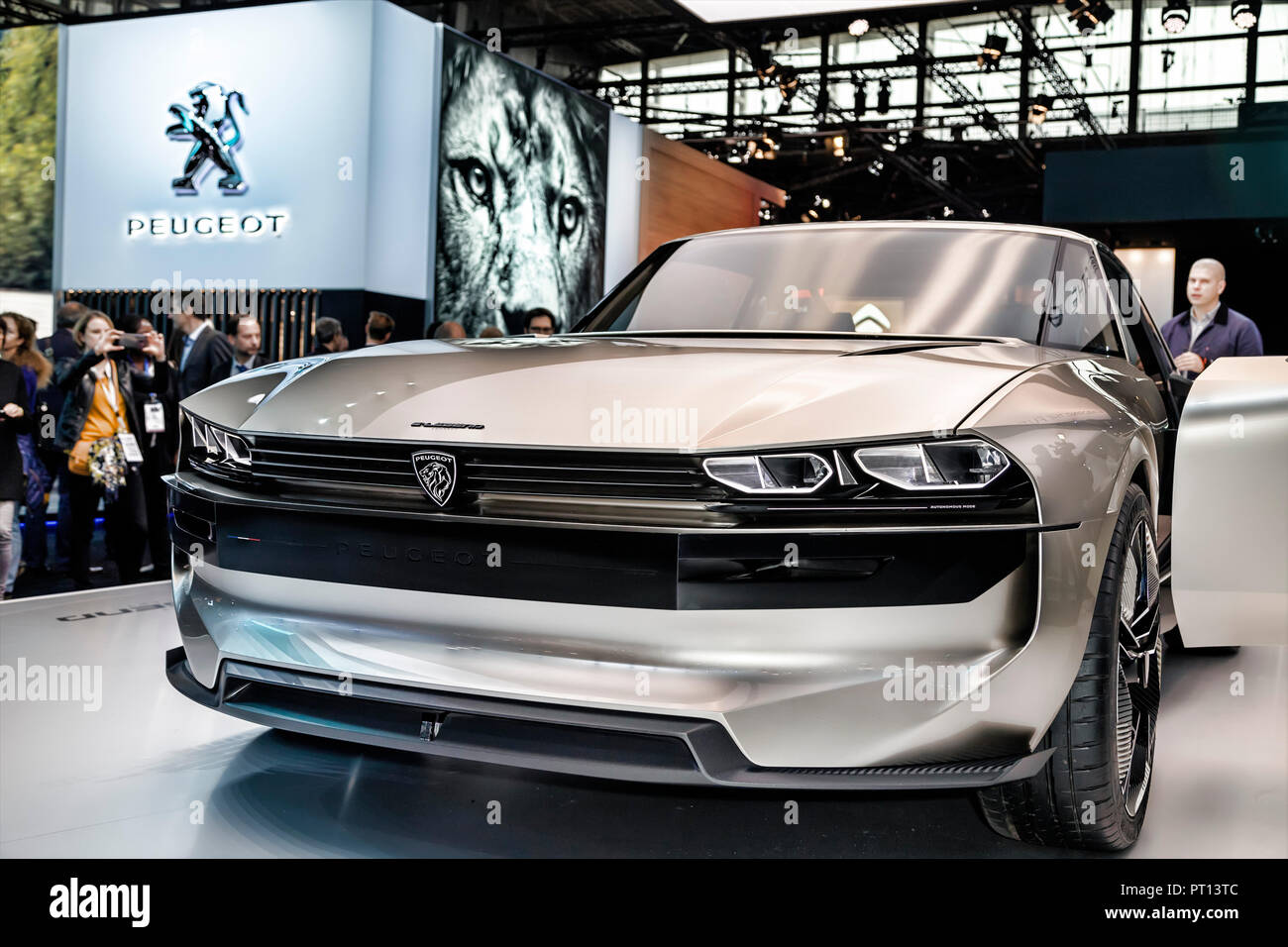 Parigi, Francia. 2 Ottobre, 2018. Il 2018 edizione del Mondial Motor Show di Parigi. Foto Stock