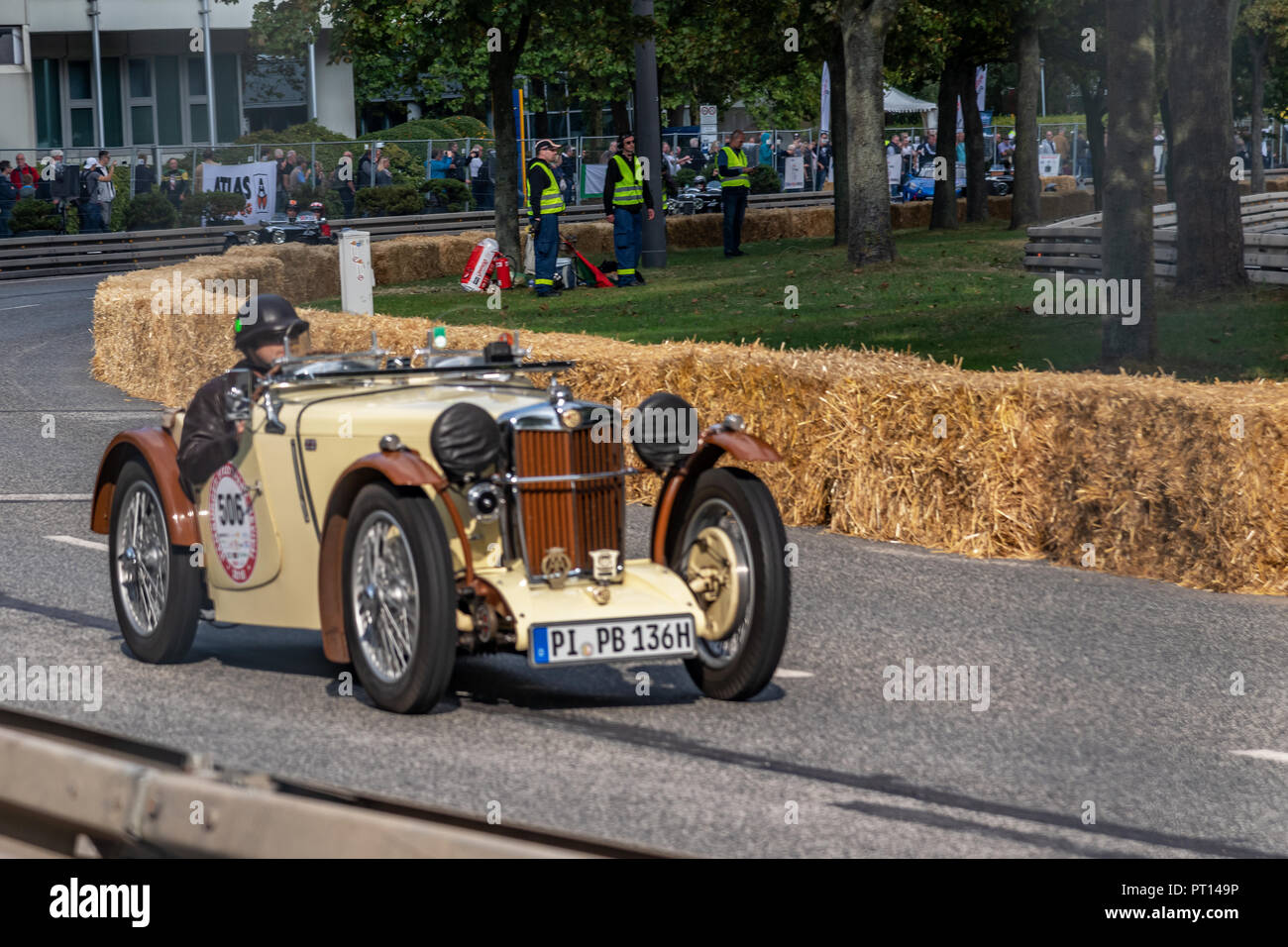 Ein MG PB beim 17. Hamburger Stadtpark-Revival Foto Stock
