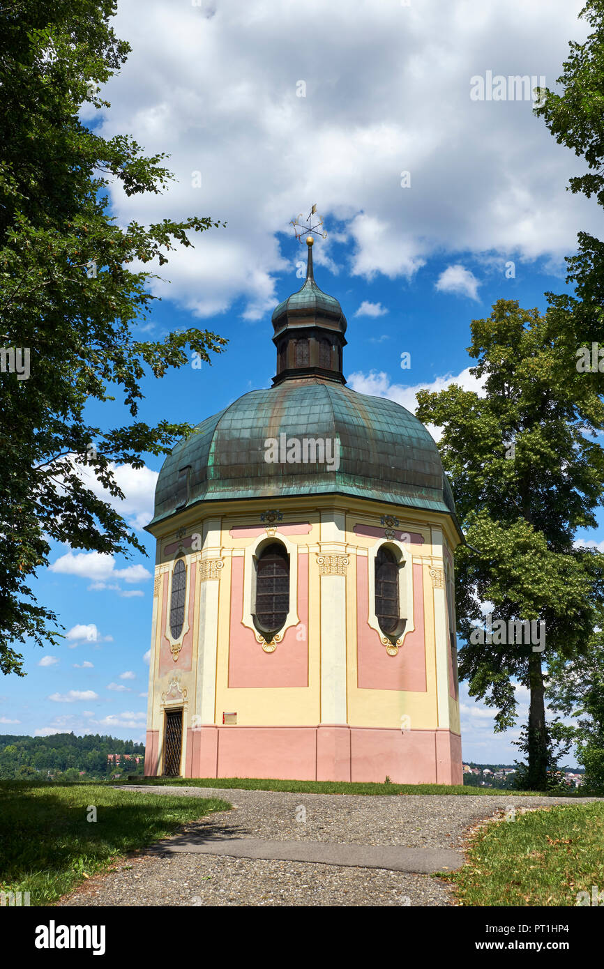 Germania, Baden-Württemberg, Sigmaringen district, la Cappella di San Giuseppe. Foto Stock