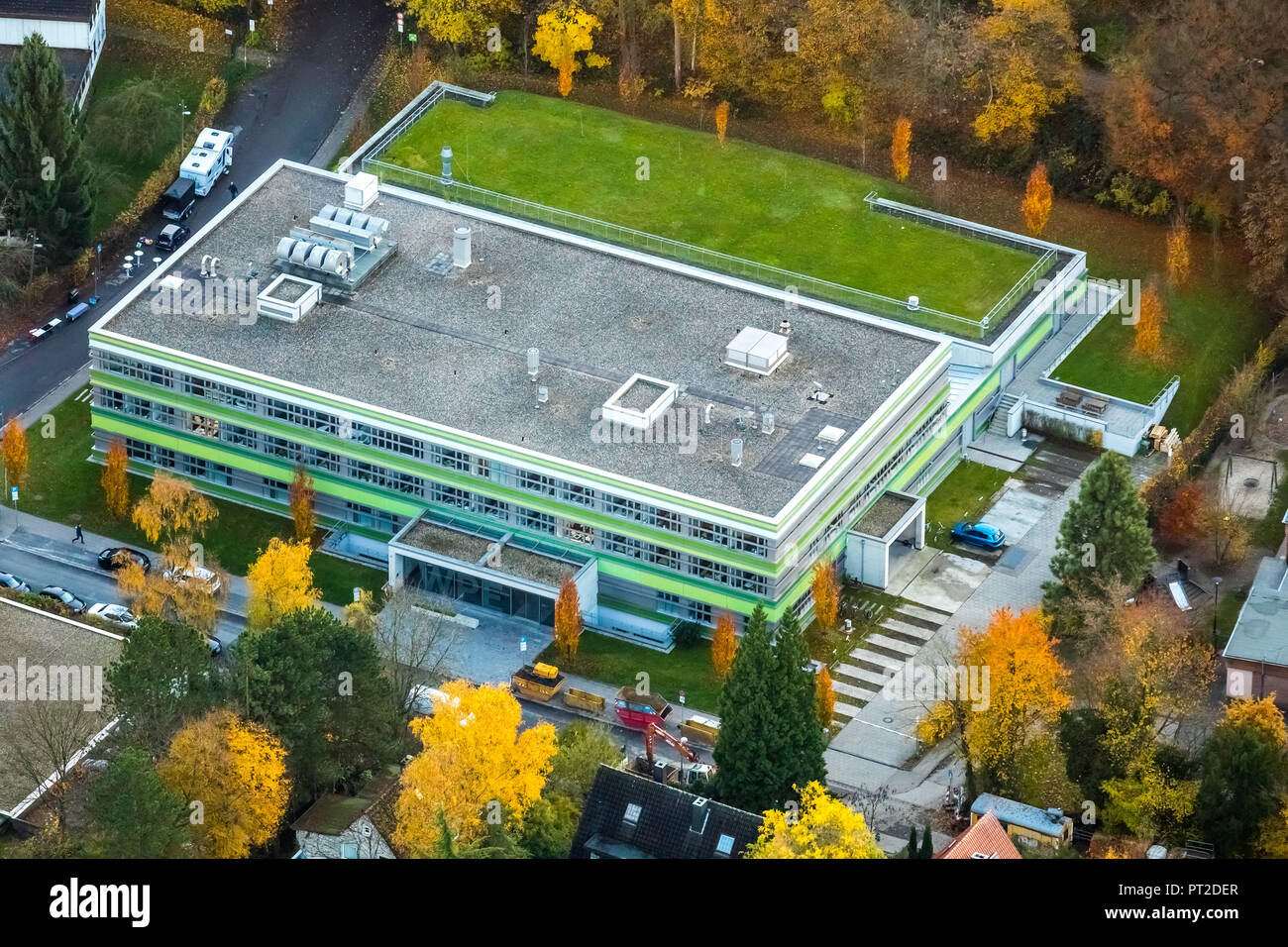 La terapia con protoni di Essen University Medical Center, WPE, Ospedale dell'Università di Essen, l'ospedale di Essen, Essen, la zona della Ruhr, Nord Reno-Westfalia, Germania Foto Stock