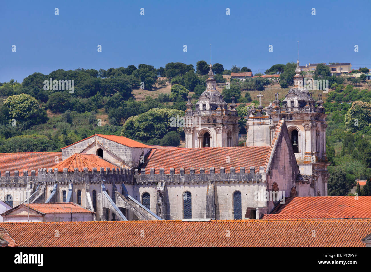 Mosteiro Santa Maria de Alcobaca Monastero, Sito Patrimonio Mondiale dell'UNESCO, Alcobaca, Estremadura, Leira, Portogallo Foto Stock