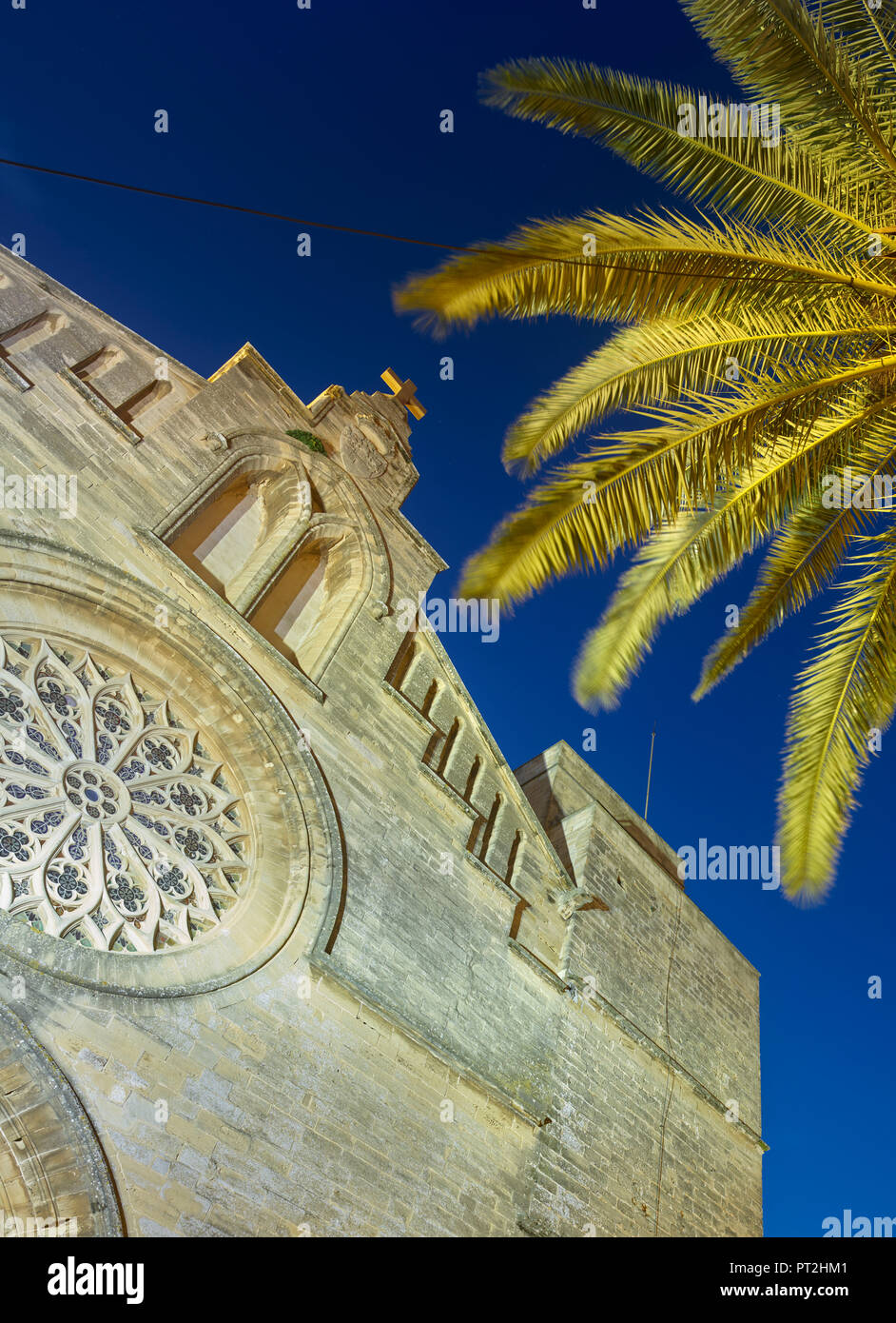 Església de Sant Jaume d'Alcudia, Alcudia Maiorca, isole Baleari, Spagna Foto Stock
